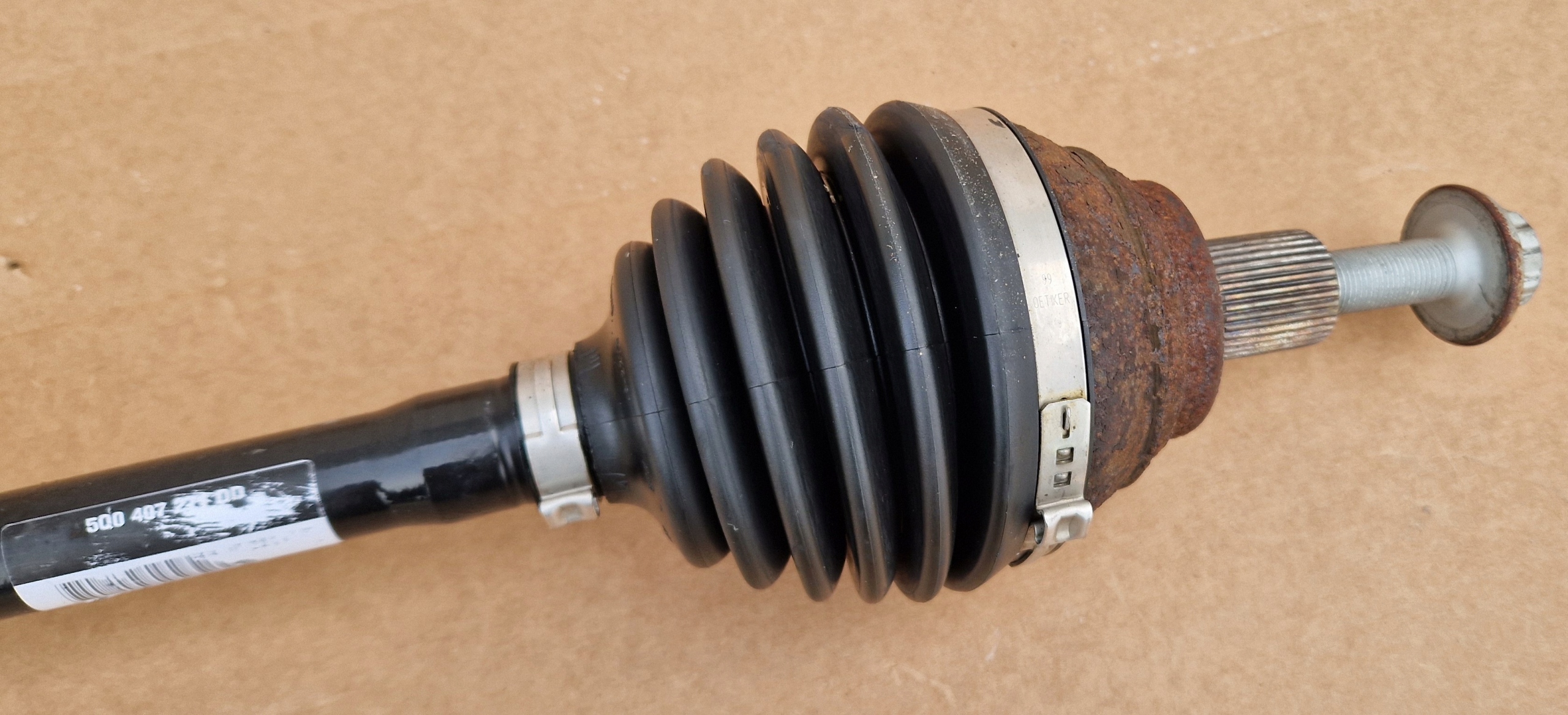 semi-axis VW AUDI SKODA 5Q0407271DD original front left