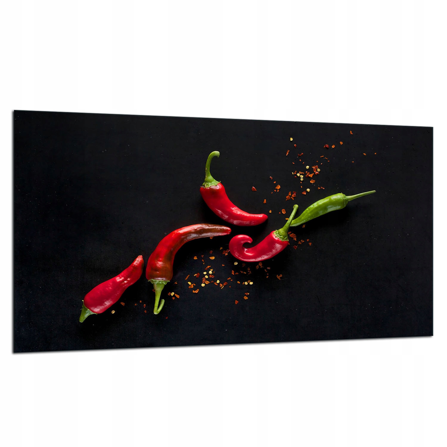 7v1 Skleněná Ochranná Deska Na Sporák 90x52 Chilli