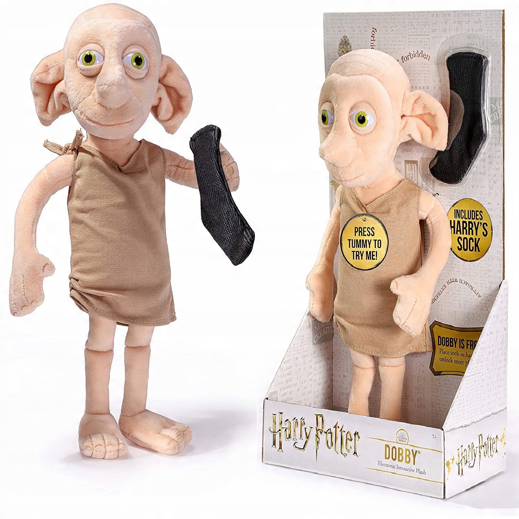 

Harry Potter Zgredek Gadający 33CM Maskotka Dobby