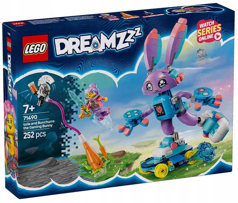 71490 Lego DREAMZzz Izzie a gamerski Bunchu