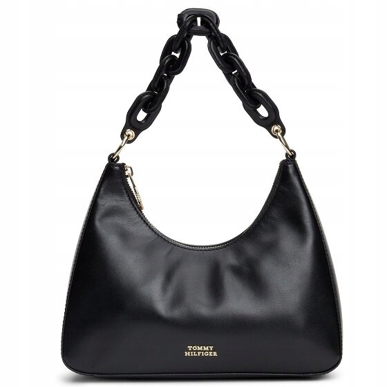Taška Tommy Hilfiger Th Soft Leather Shoulder Bag Kožená AW0AW16293