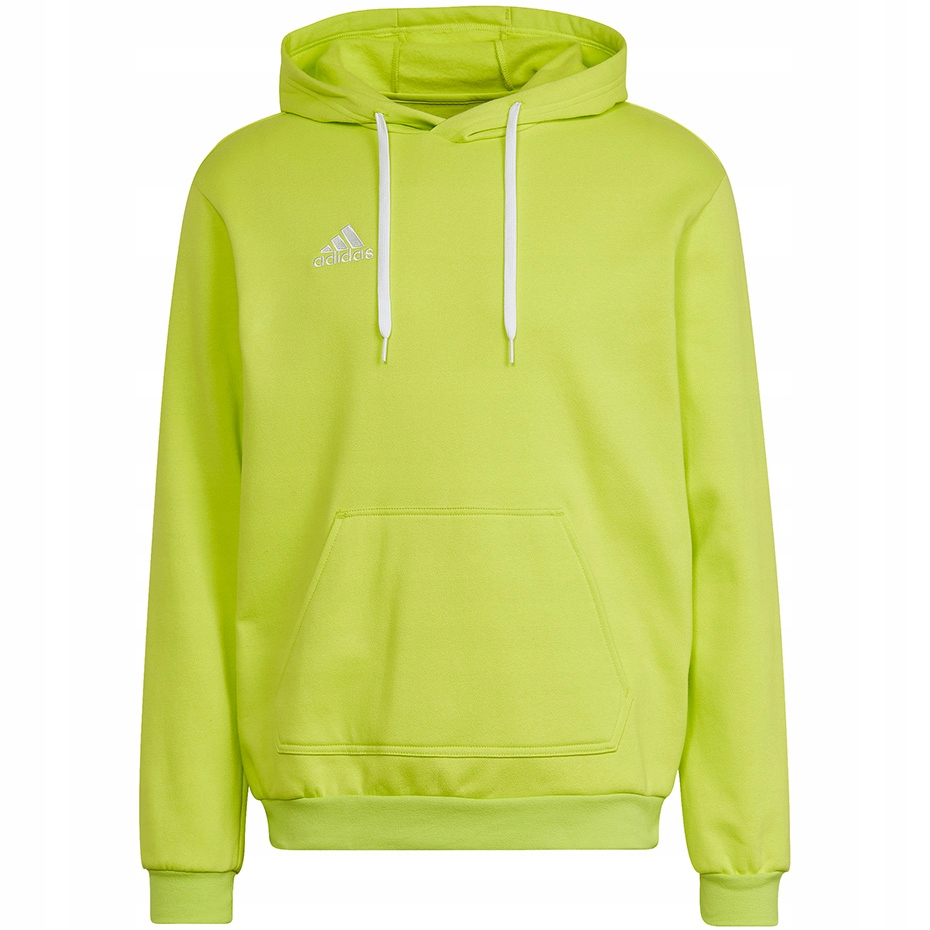 Pánská mikina adidas Entrada 22 Hoody limetková HC5083 vel.
