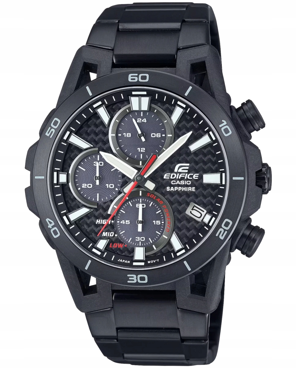 Pánské hodinky Casio Edifice EFS-S640DC Solar SzafIR Gwar.3+3L Zibi Gravírování