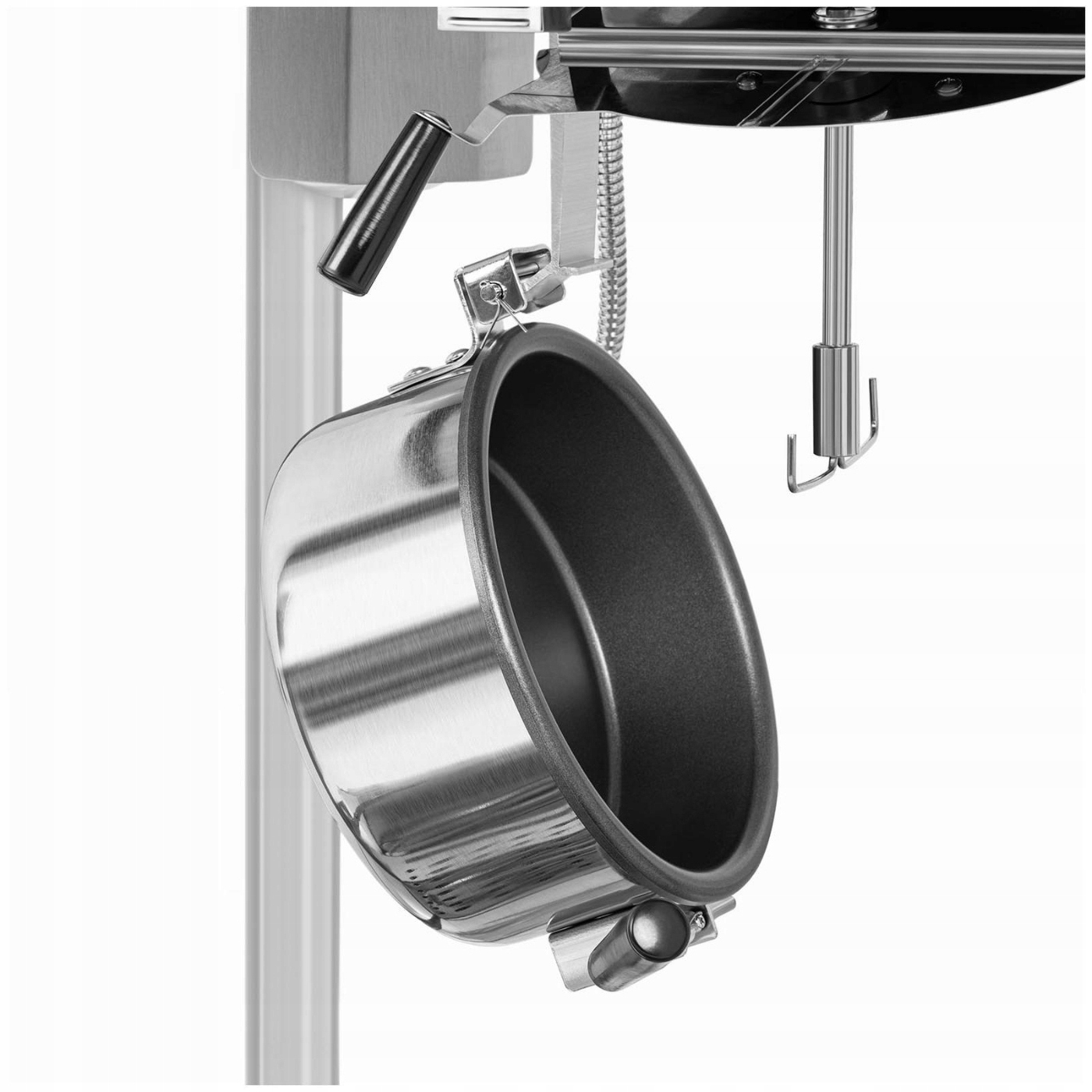 AUTOMAT MASZYNA DO POPCORNU 1600W TEFLONOWY GARNEK Stan opakowania oryginalne