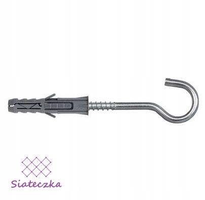 

Hak Z Kołkiem 6x35x3,5mm Mocowanie Siatka P Ptakom