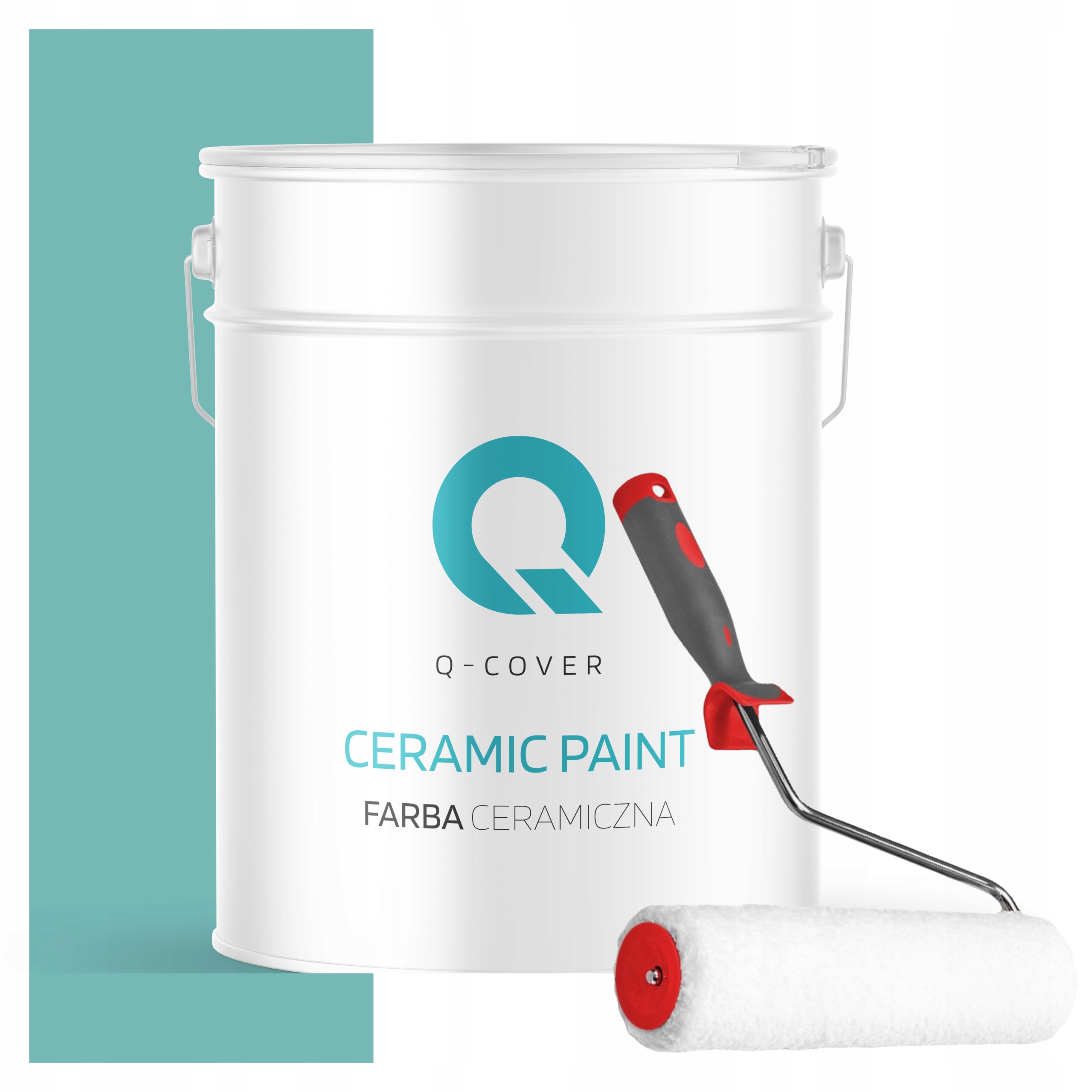 Tyrkysová Keramická Farba Na Stenu H1441 10L Mat Poľský Výrobca Valček