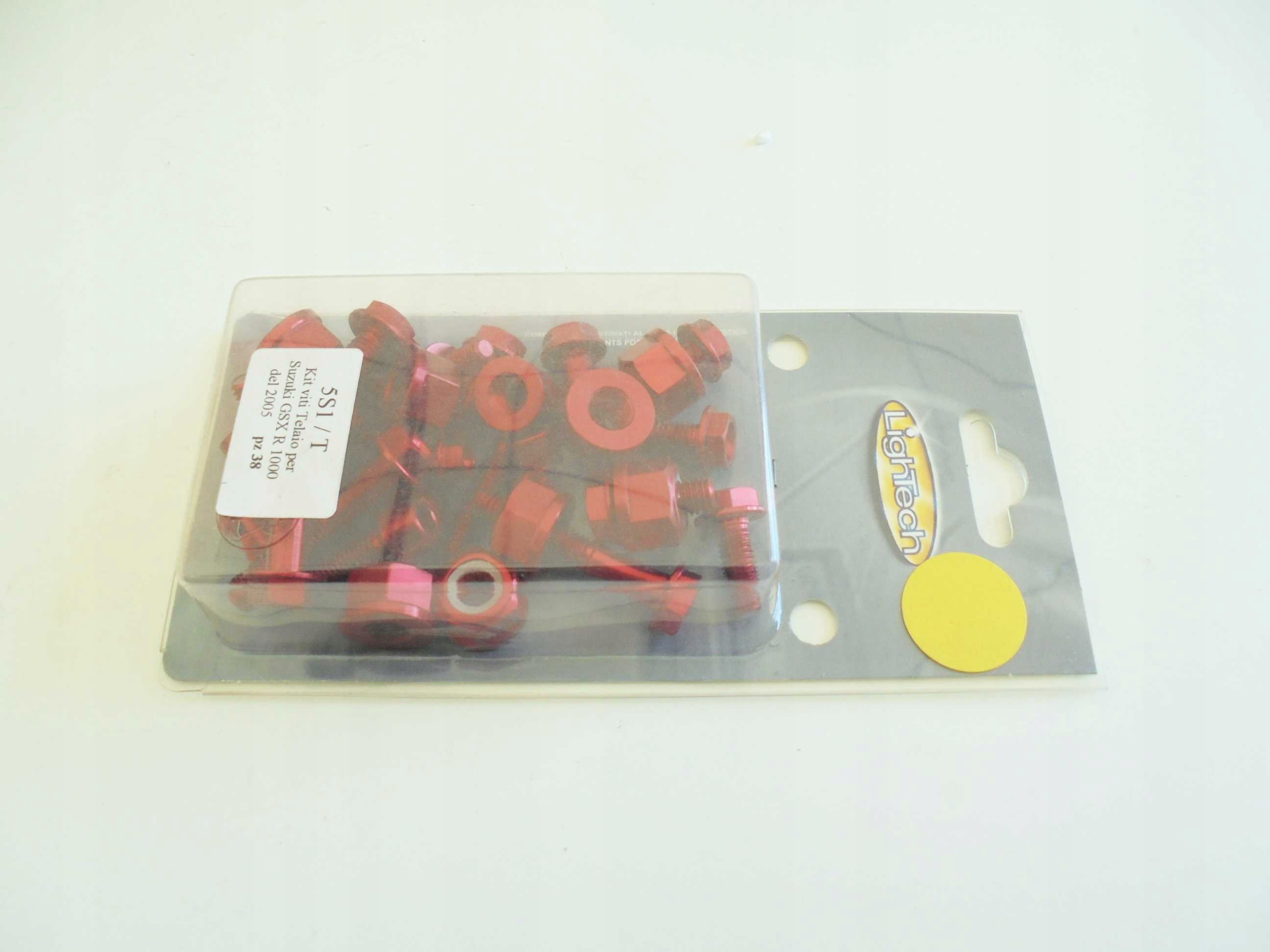 5S1ROSSO - Новый комплект болтов Lightech Suzuki GSXR 1000 RED