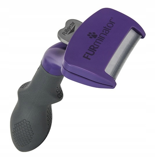 Levně FURminator pro velké dlouhosrsté kočky – ideální pro odstraňování podsady