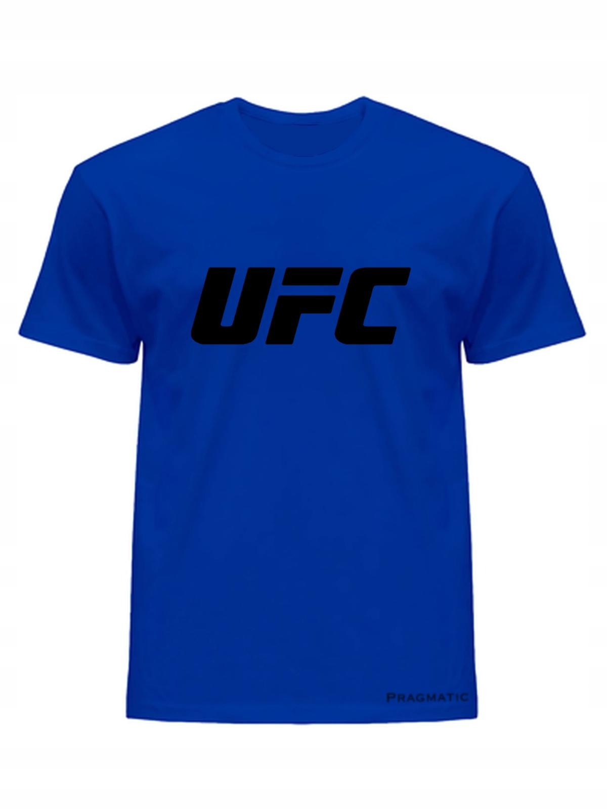 

Koszulka T-shirt Męski Bawełniany Niebieski Ufc XL