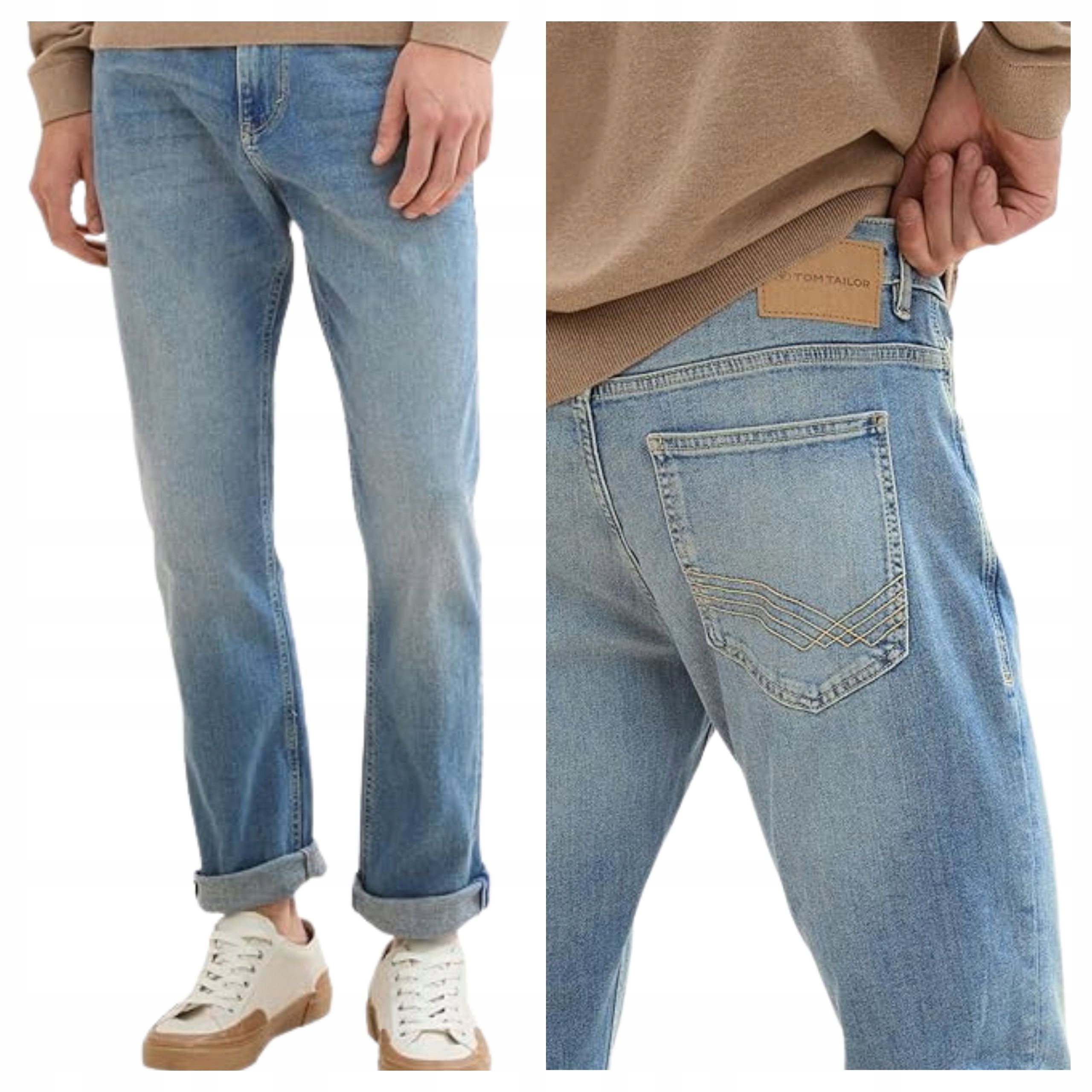 Pánské kalhoty Tom Tailor Josh Slim Džínové Modré Zúžené W30 L34