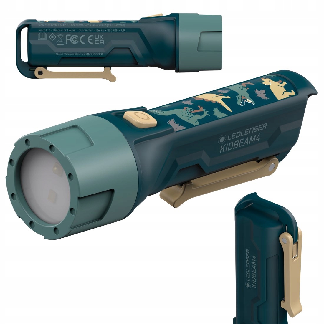 Bezpieczna Latarka Dla Dzieci Ledlenser KIDBEAM4 Zielona Led 4