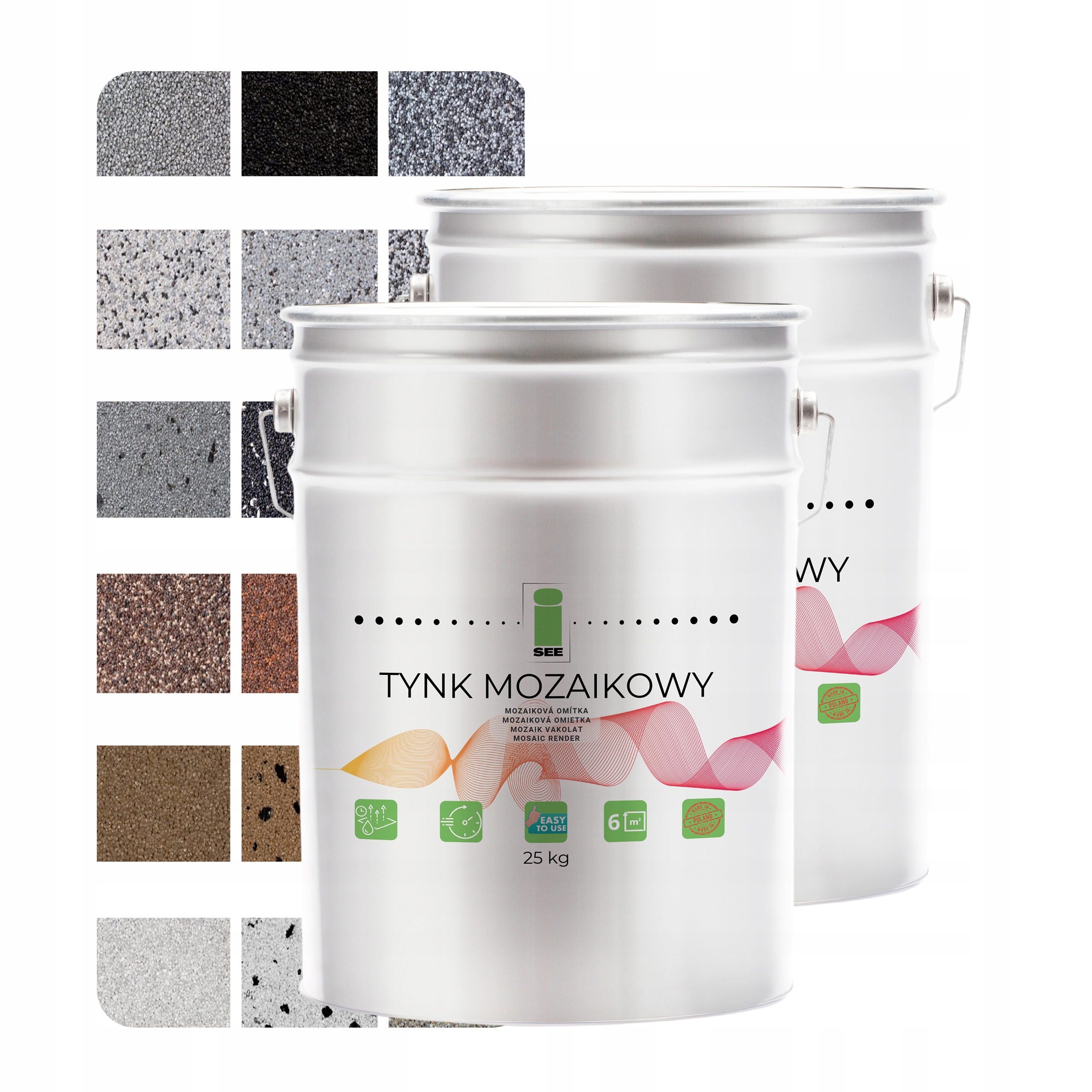 Mozaiková Omietka Marmolit Živicová 2x 25Kg na 13m2 Mrazuvzdorná 48 Variantov