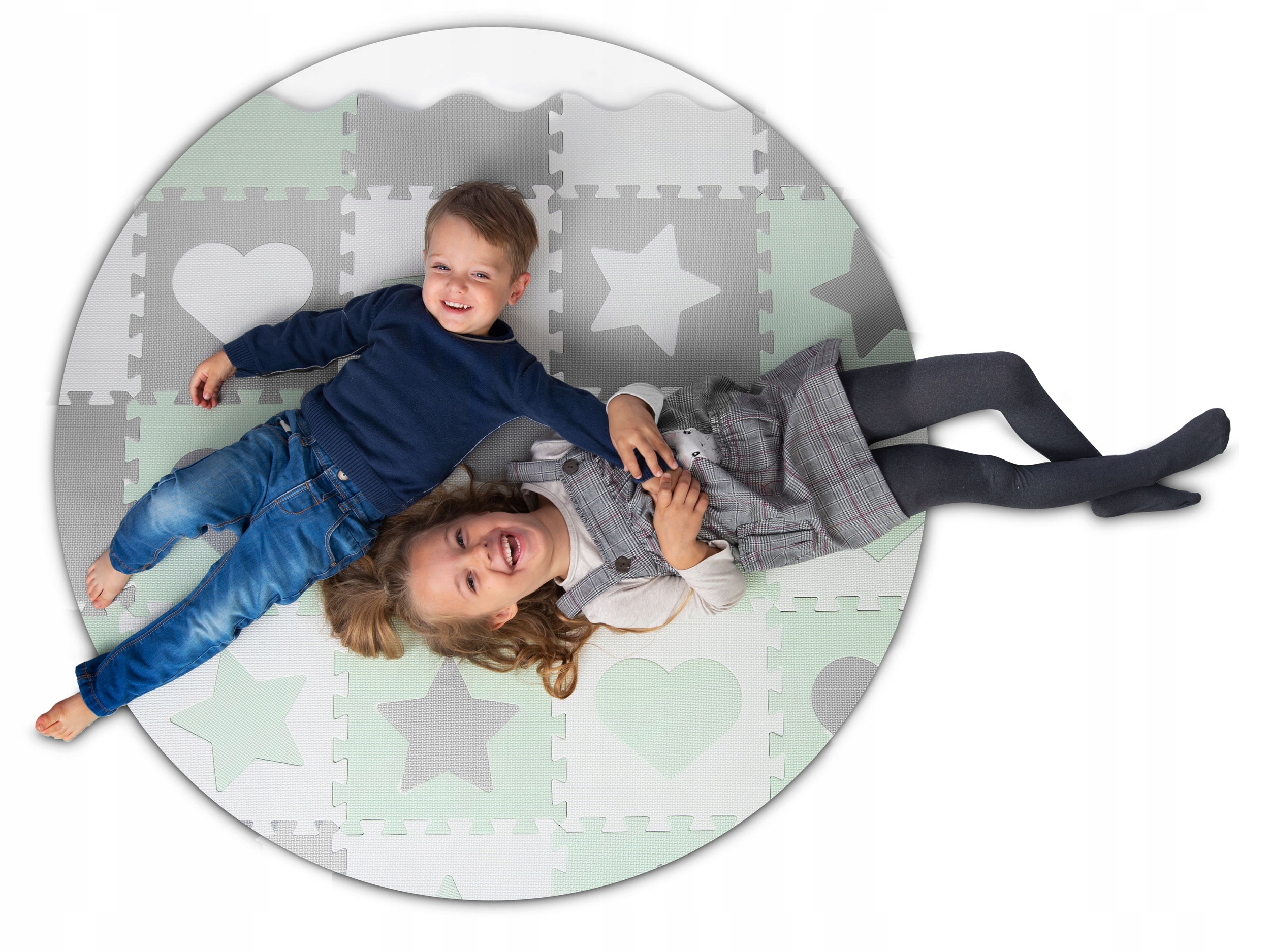 MATA PIANKOWA EDUKACYJNA EVA PUZZLE GRUBA KOJEC 150x150x1,4cm RICOKIDS Wiek dziecka 0 +