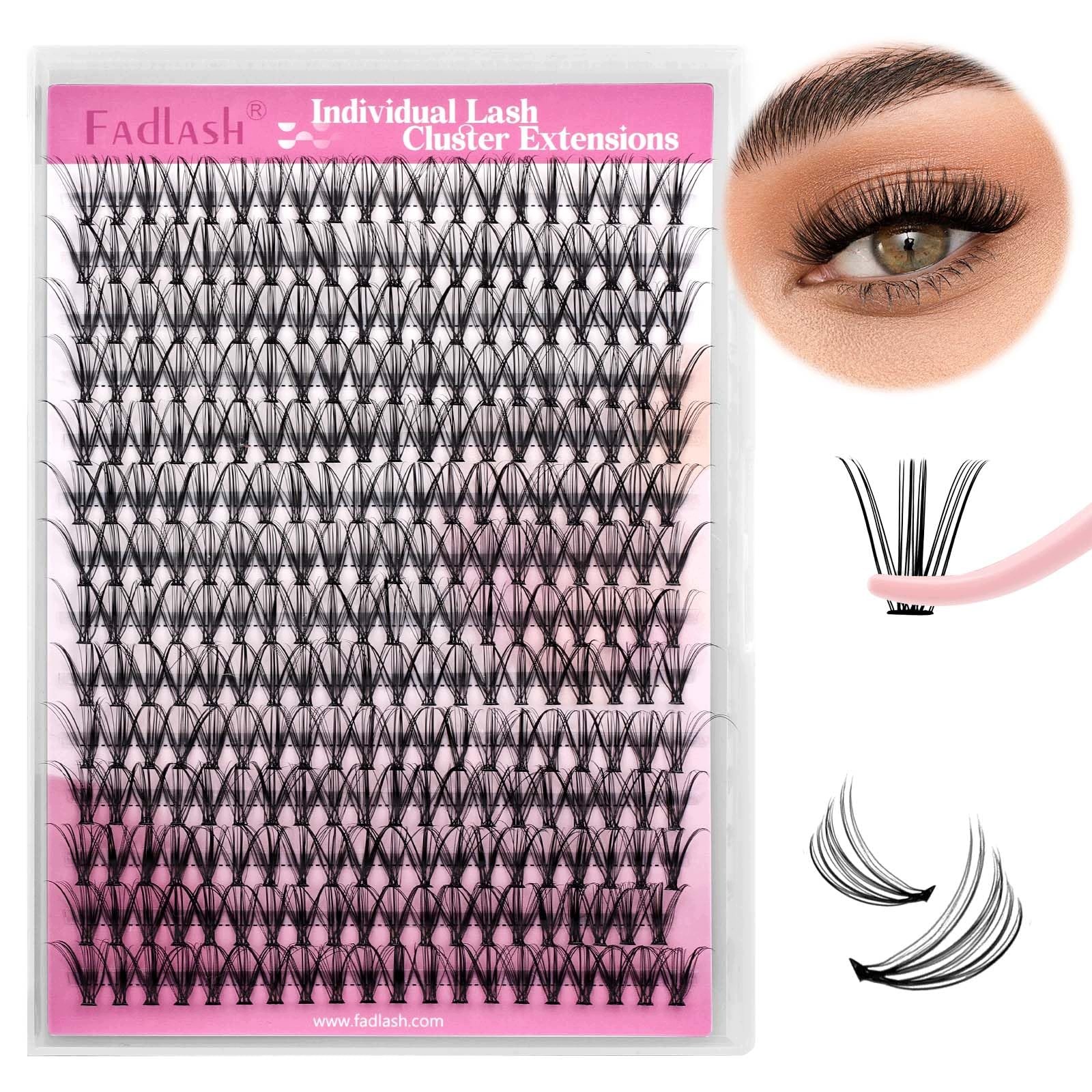 Umělé řasy Kępki 14 Mm Černá 07D14 20D Fadlash