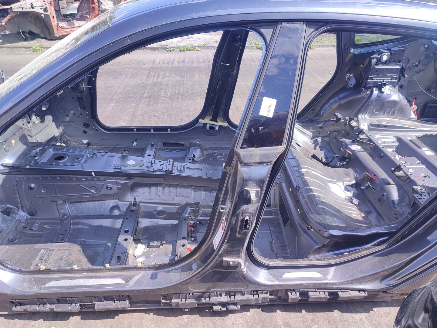 ПОРОГ ЛЕВЫЙ СТОЙКА ЦЕНТРАЛЬНЫЙ BMW F34 GT MINERALGRAU