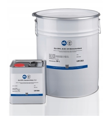 Oli Lakier Dwuskładnikowy Akrylowy Do Mebli Jedwabisty Mat 11L