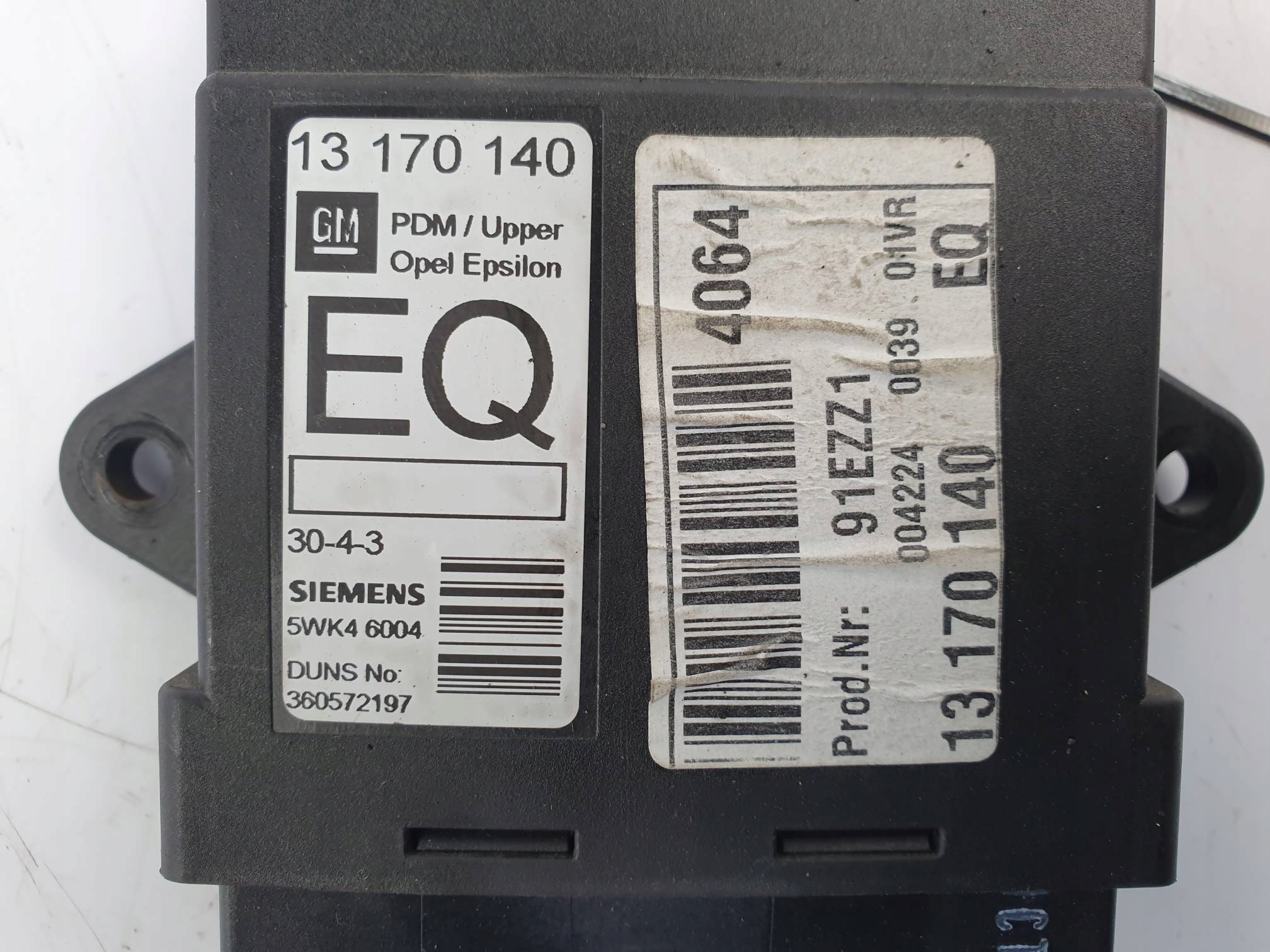 modul Tür 13170140 OPEL SIGNUM