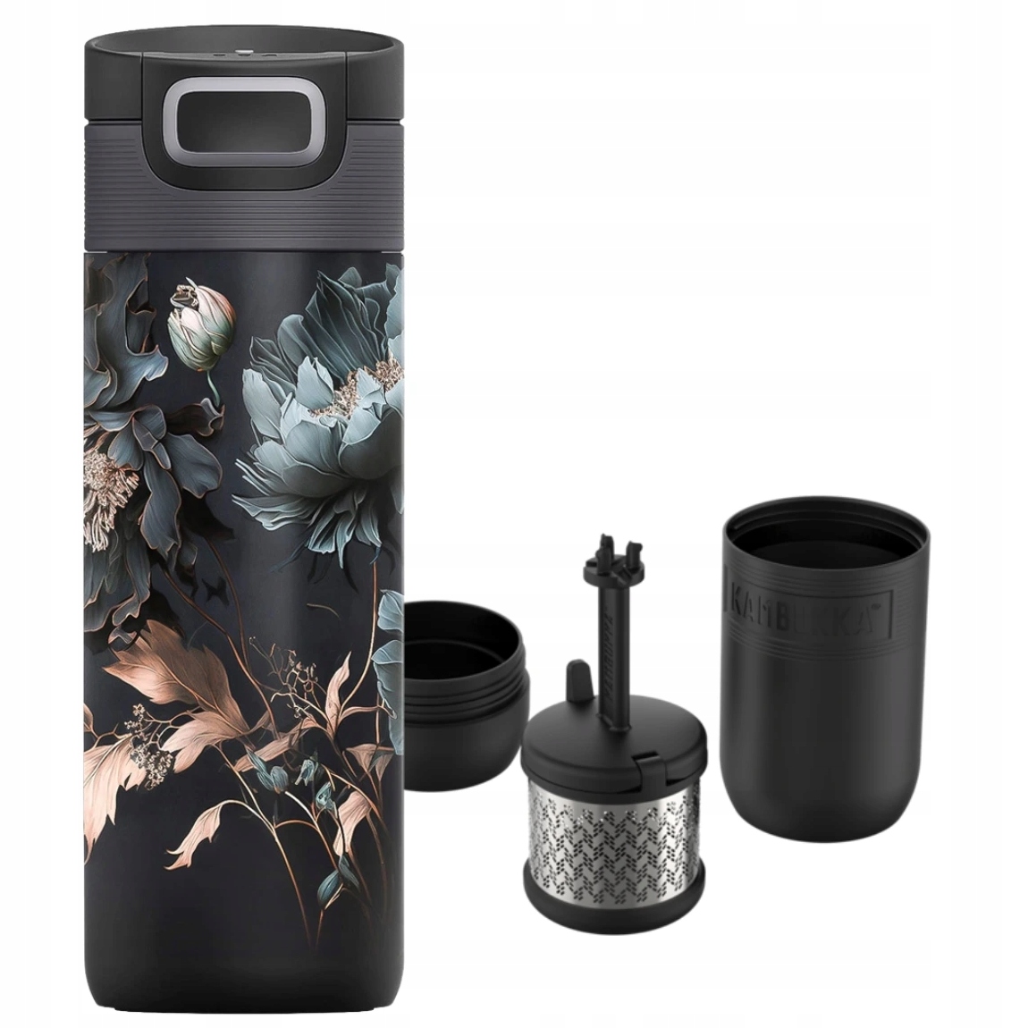 Kubek termiczny Kambukka 500ml zaparzacz kawa herbata termos do auta