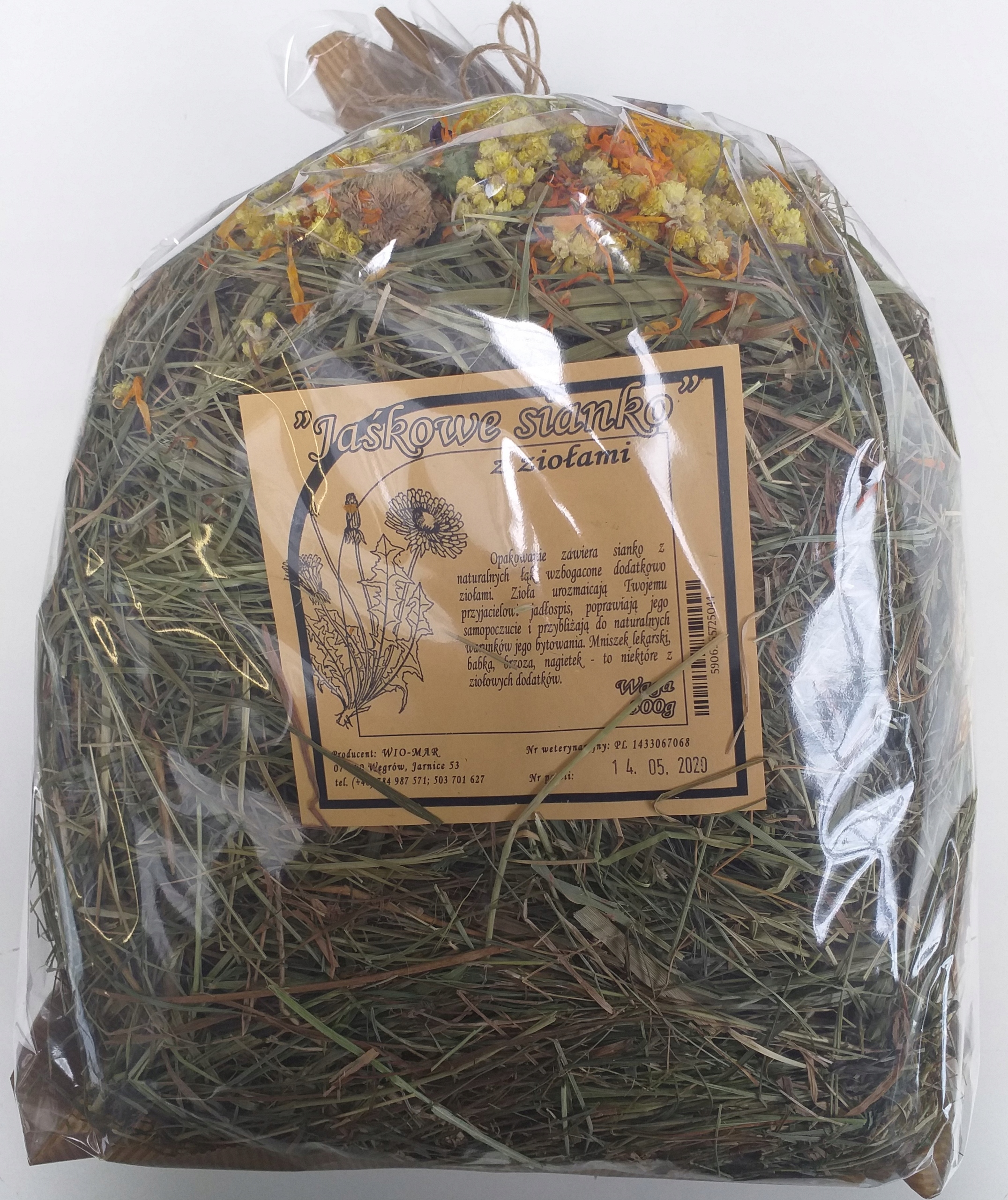 Levně Jasanové Seno 10x0,3 kg S Bylinkami