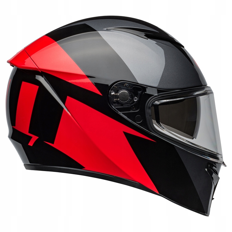 Motocyklová Prilba Bell Lithium ECE6 Shear Metallic Grey Red S