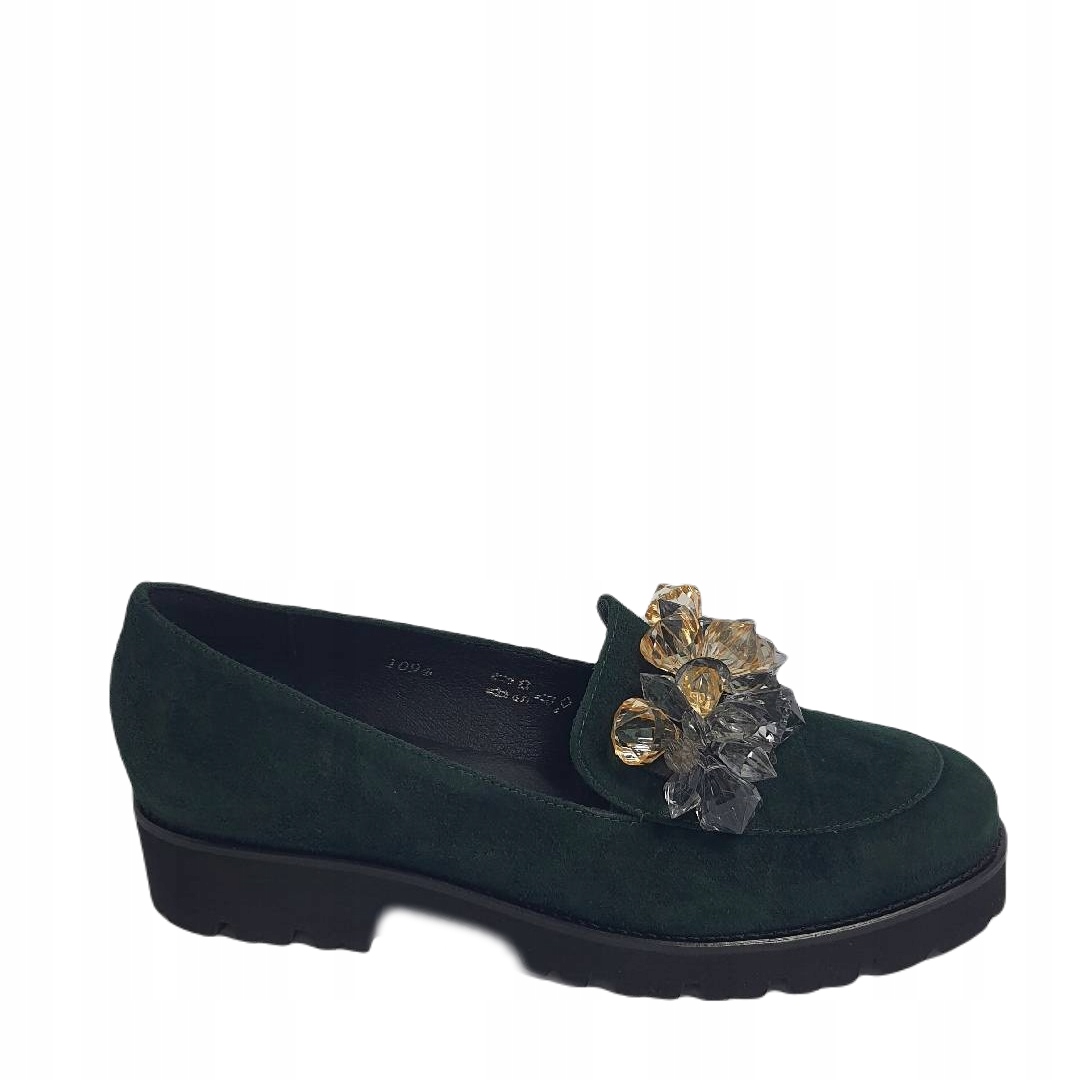 Dámské mokasíny Sala 1094/1624 zelené 38