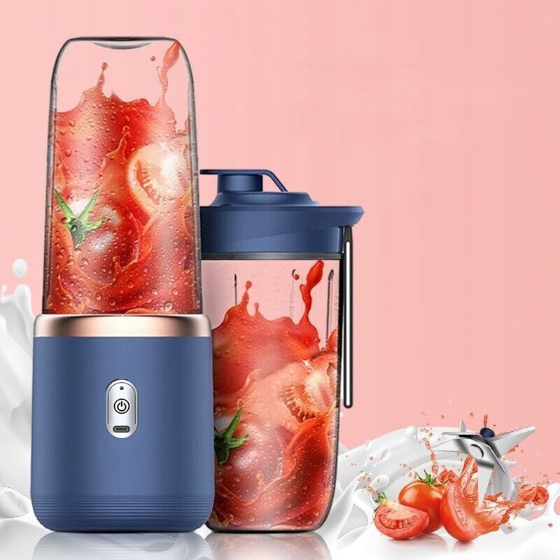 MINI PRZENOŚNY BLENDER BEZPRZEWODOWY USB 2 BUTELKI Marka bez marki