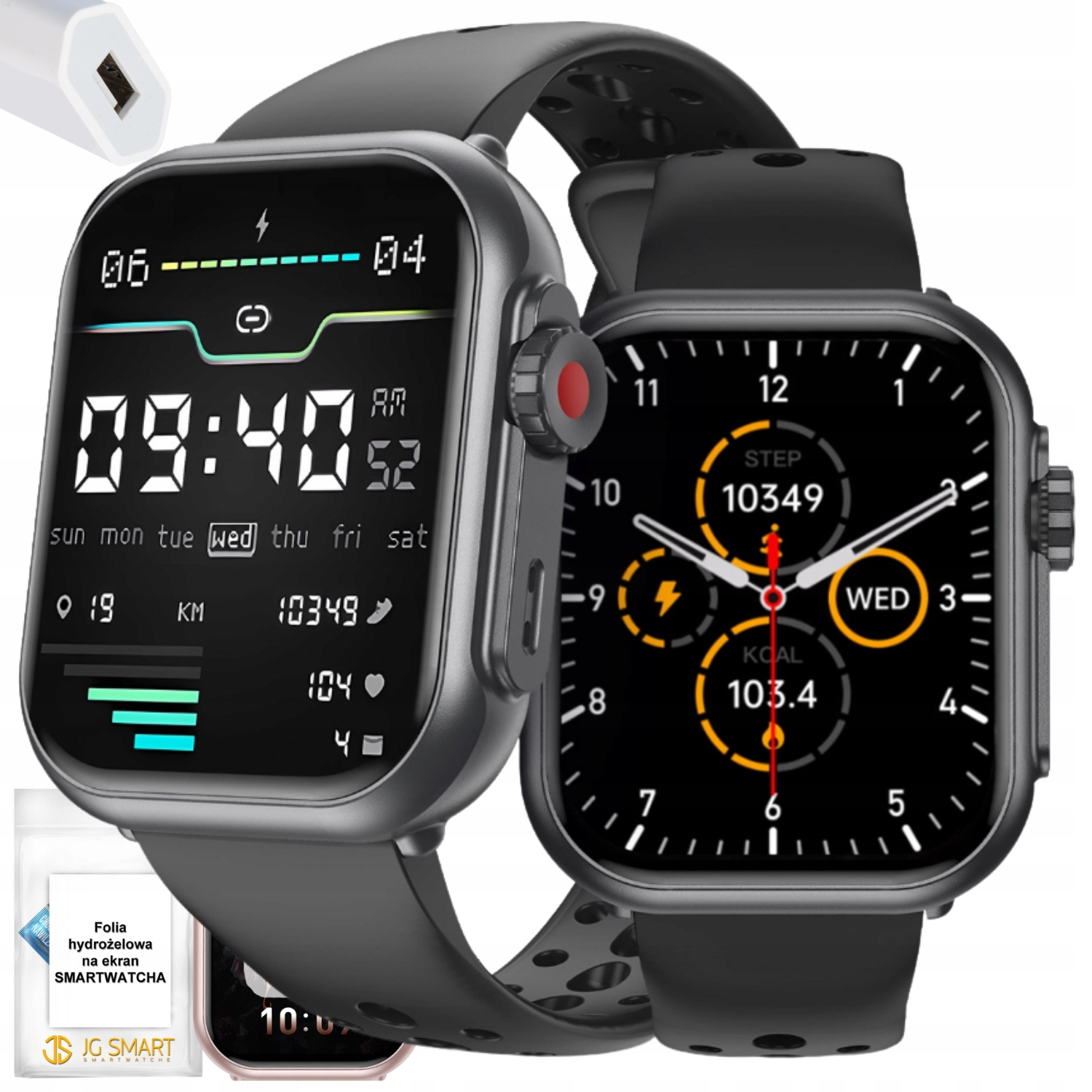 Smartwatch Damski Zegarek Menu Pl Rozmowy Powiadomienia Cykl Dla Kobiety