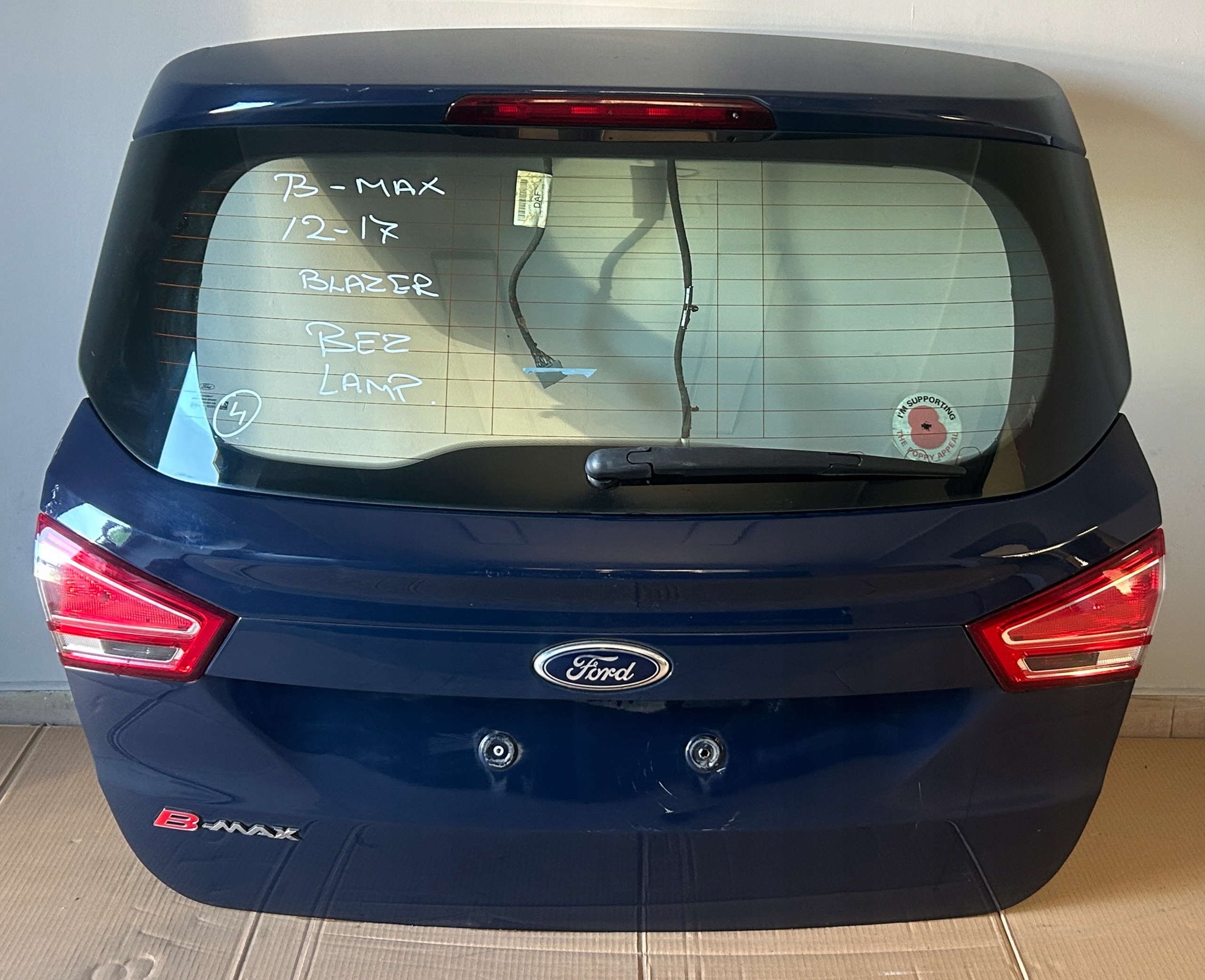 FORD B-MAX 2012-2017 heckklappe kofferraumdeckel BLAZER