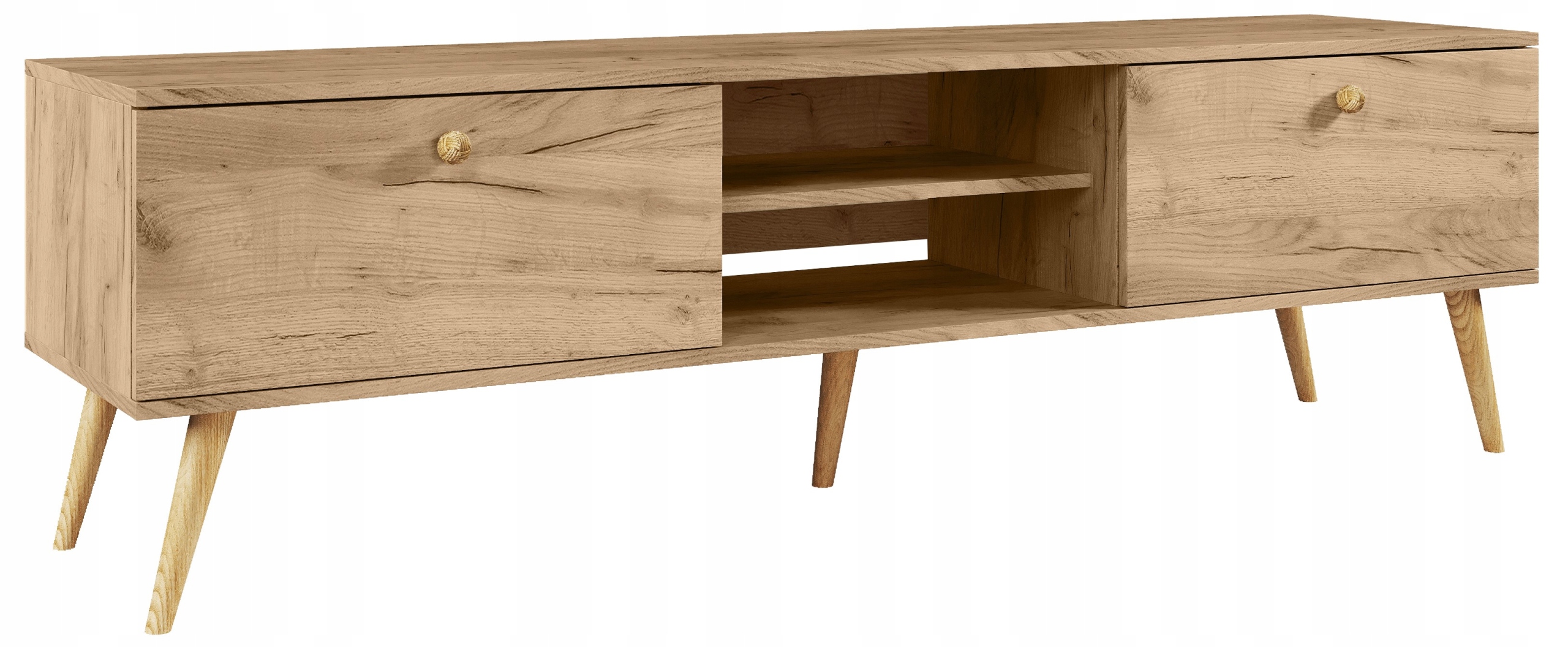 Szafka Rtv BOHO w stylu skandynawskim