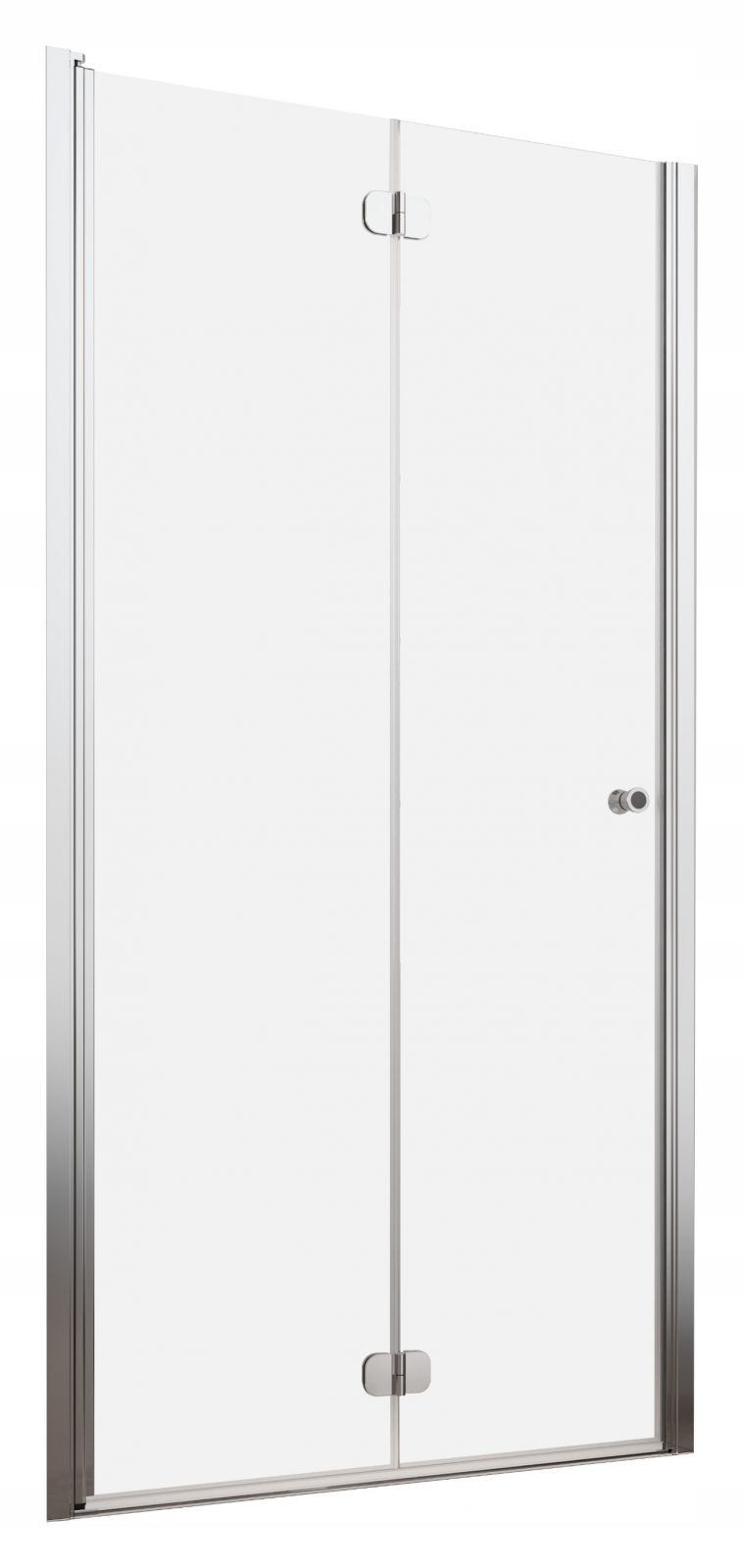 Drzwi prysznicowe szklane prysznic 90 L mirror Wysokość produktu 197 cm