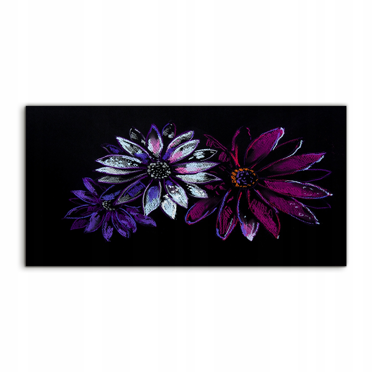 Akrylový obraz 140x70 Nástenné kvety Rastlina Príroda