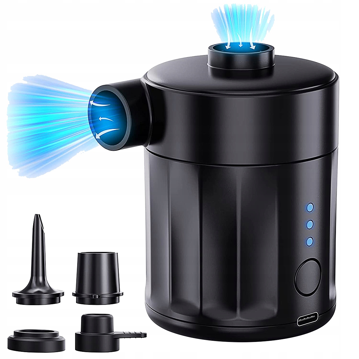 POMPKA AKUMULATOROWA ELEKTRYCZNA DO MATERACA USB 4000MAH