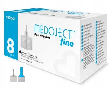 

Igły do pena Medoject fine 30G 0,30 x 8 mm 100szt