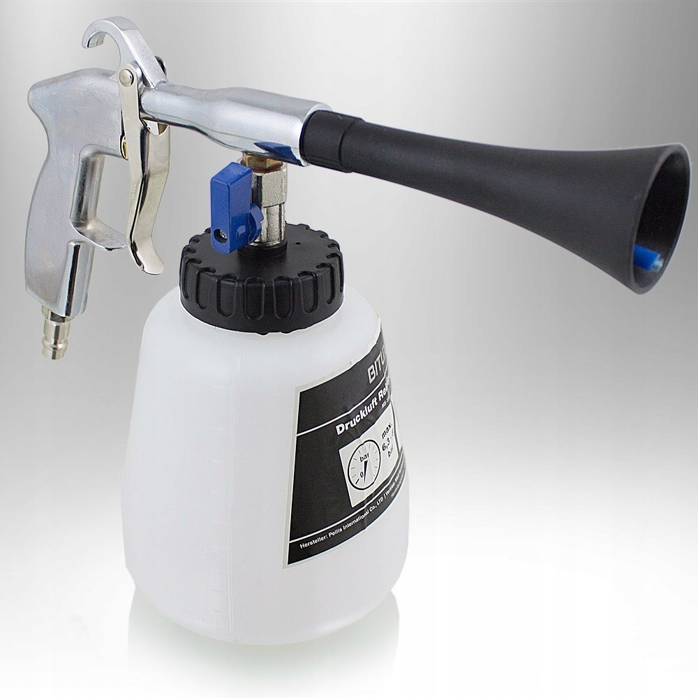 Mobilna piaskarka, Pistolet do piaskowania 8 bar