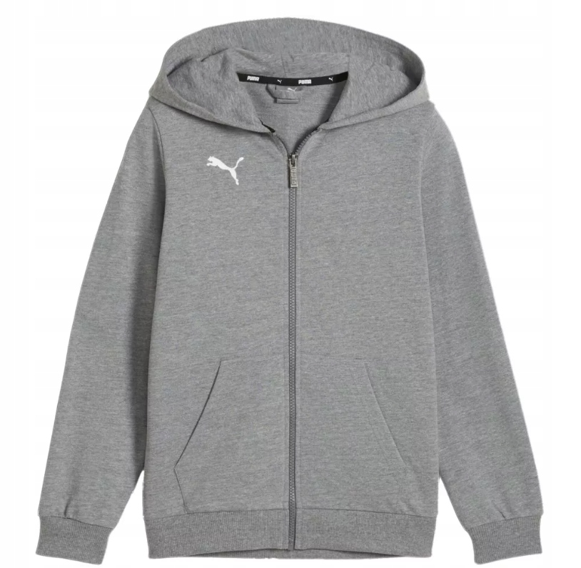 Bluza Dziecięca Puma teamGOAL Bawełna Z Kapturem Rozpinana 658596 33 r. 176