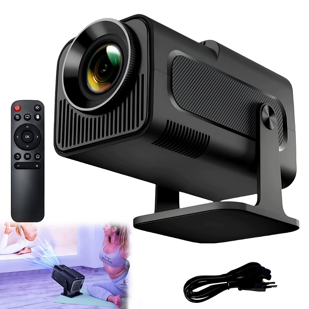 Projektor Android Tv Wifi Full Hd Přenosný Smart Reproduktor