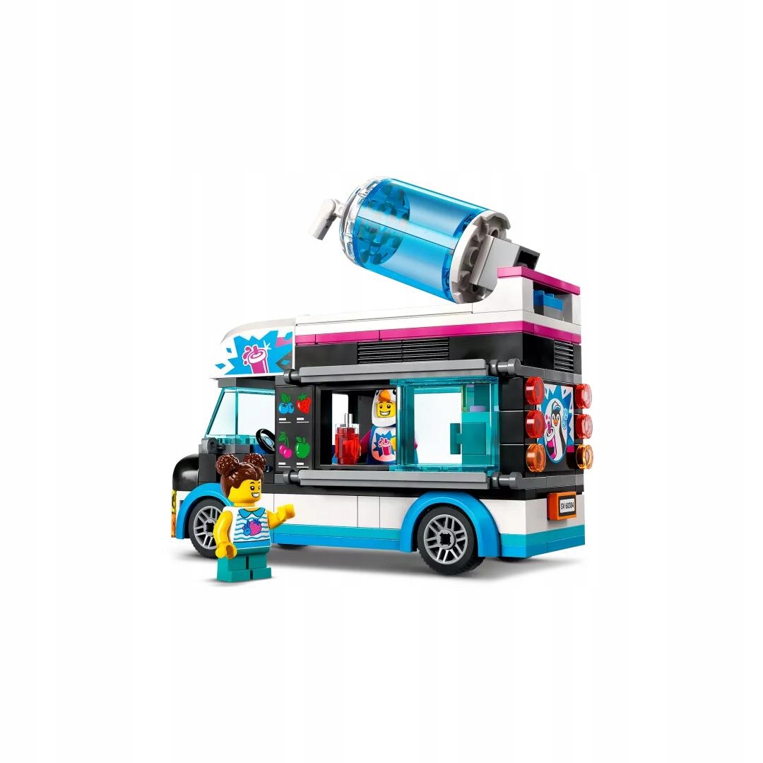 LEGO CITY PINGWINIA FURGONETKA ZE SLUSHEM LODAMI Liczba elementów 194 szt.