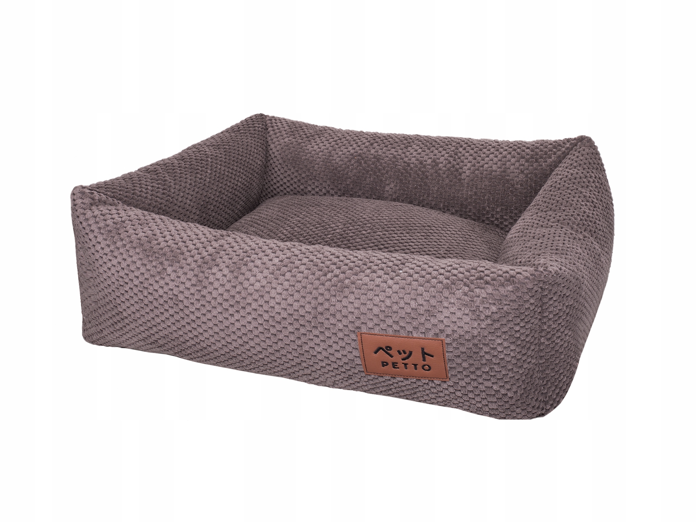 Levně Petto Pelíšek Osaka pro psy vřesová M 95/75 cm