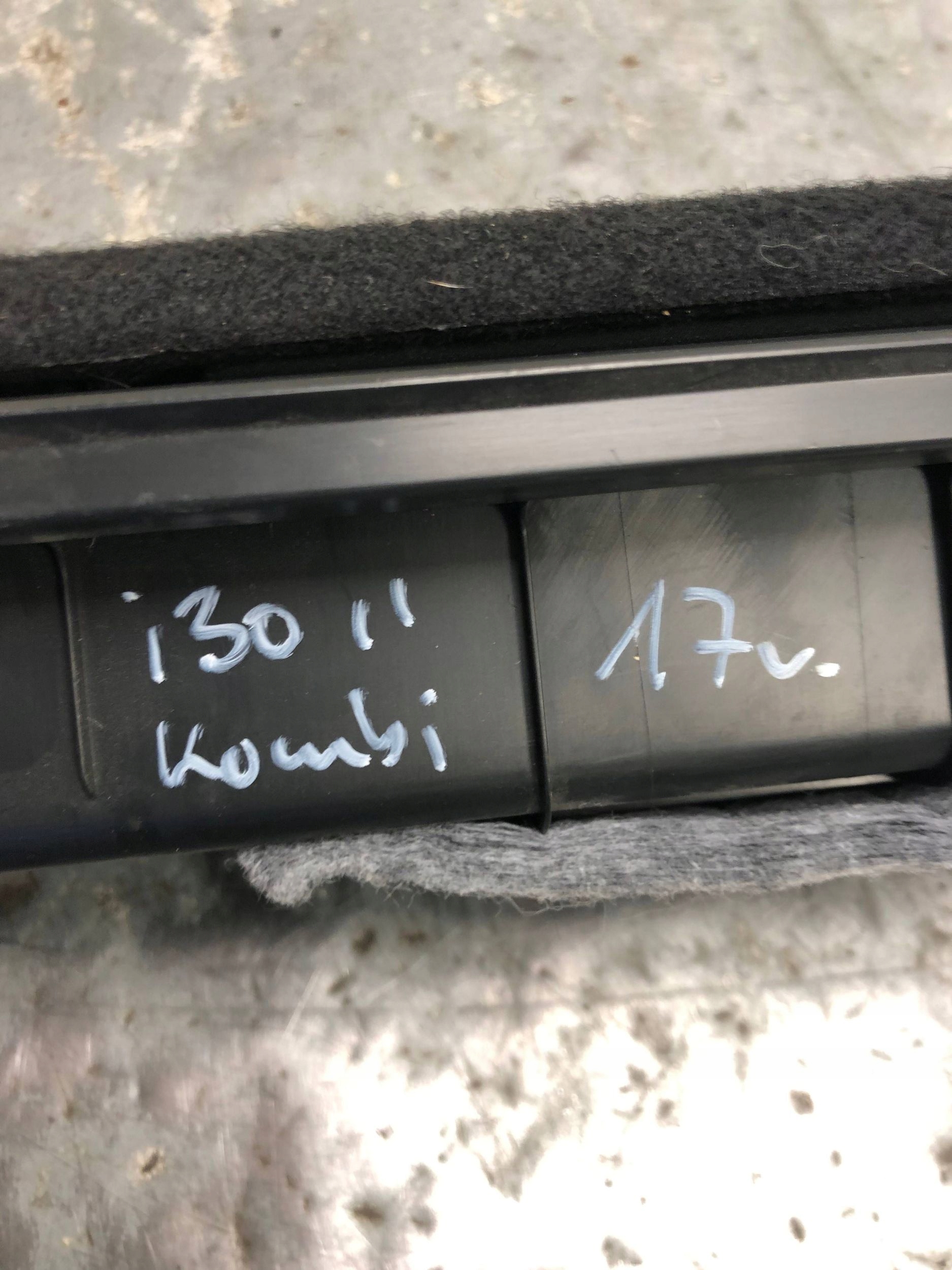 passenger compartment boot HYUNDAI I30 II KOMBI 85751-A6520