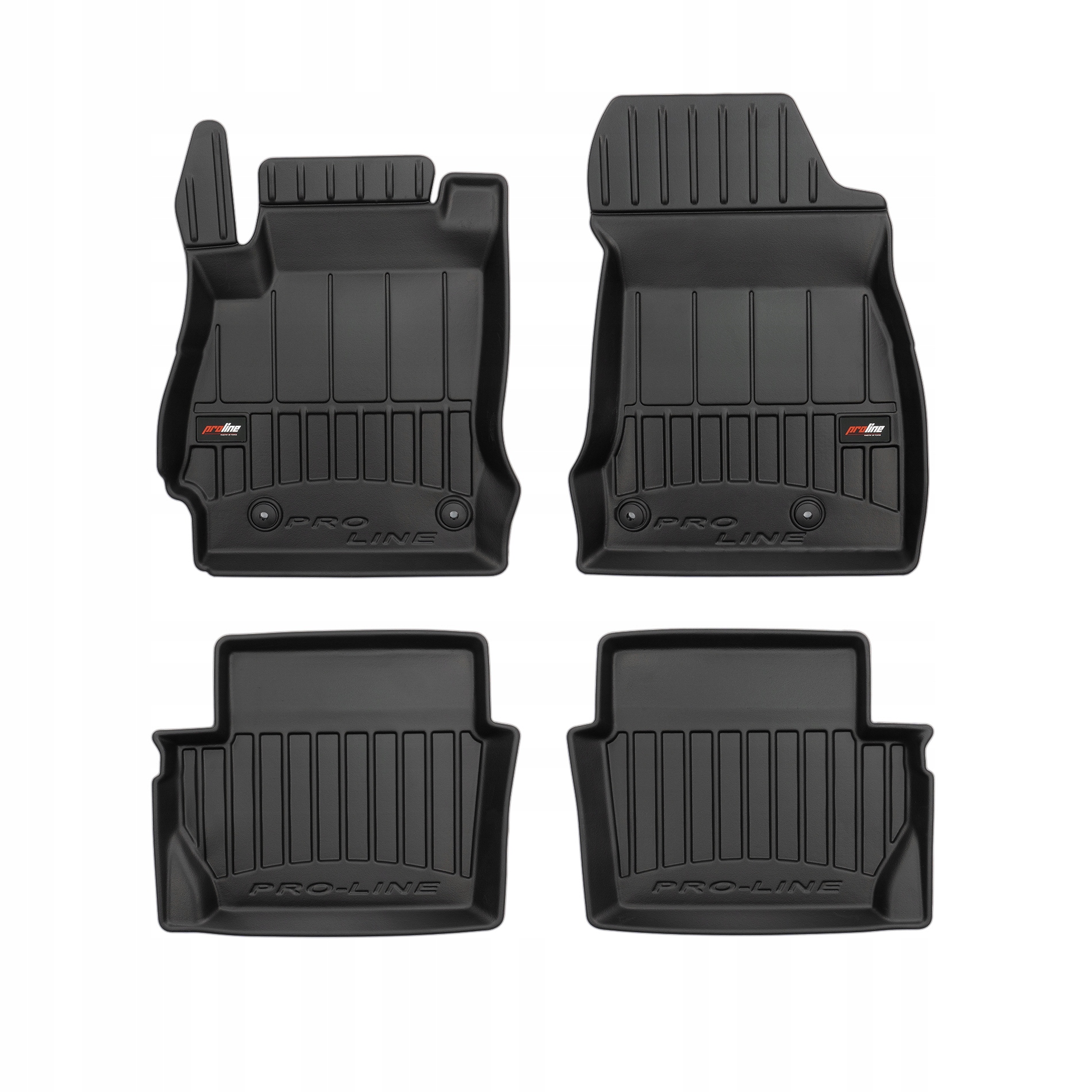 3D gumové autokoberce pro vůz Mazda 2 II 2007-2014