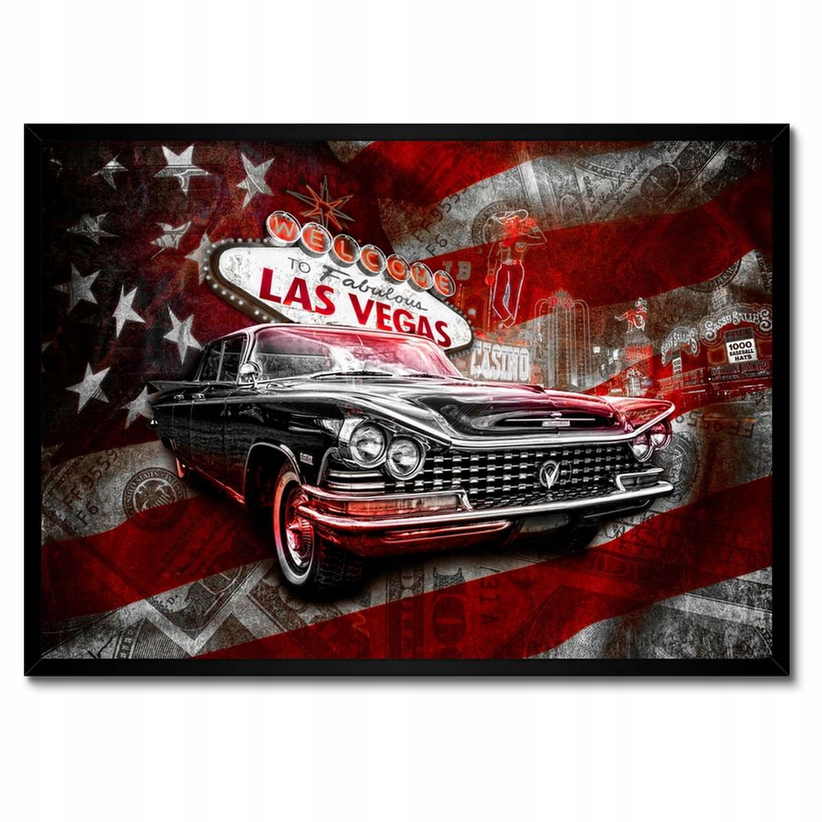 Plakáty v rámu 70x50 Fabulous Las Vegas