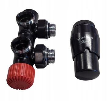 Vario Term Termostatický Set Twins Ľavý Čierny Mat