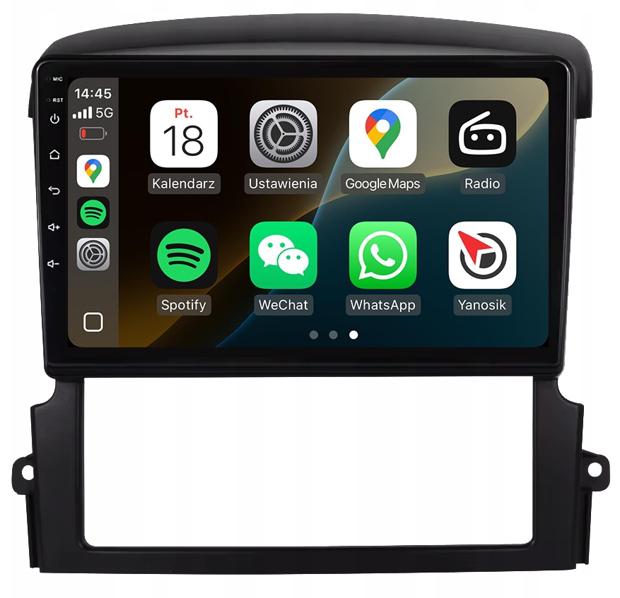 Kia Sorento 2002-2009 Nejnovější Android Carplay Rádio Navigace Mapy
