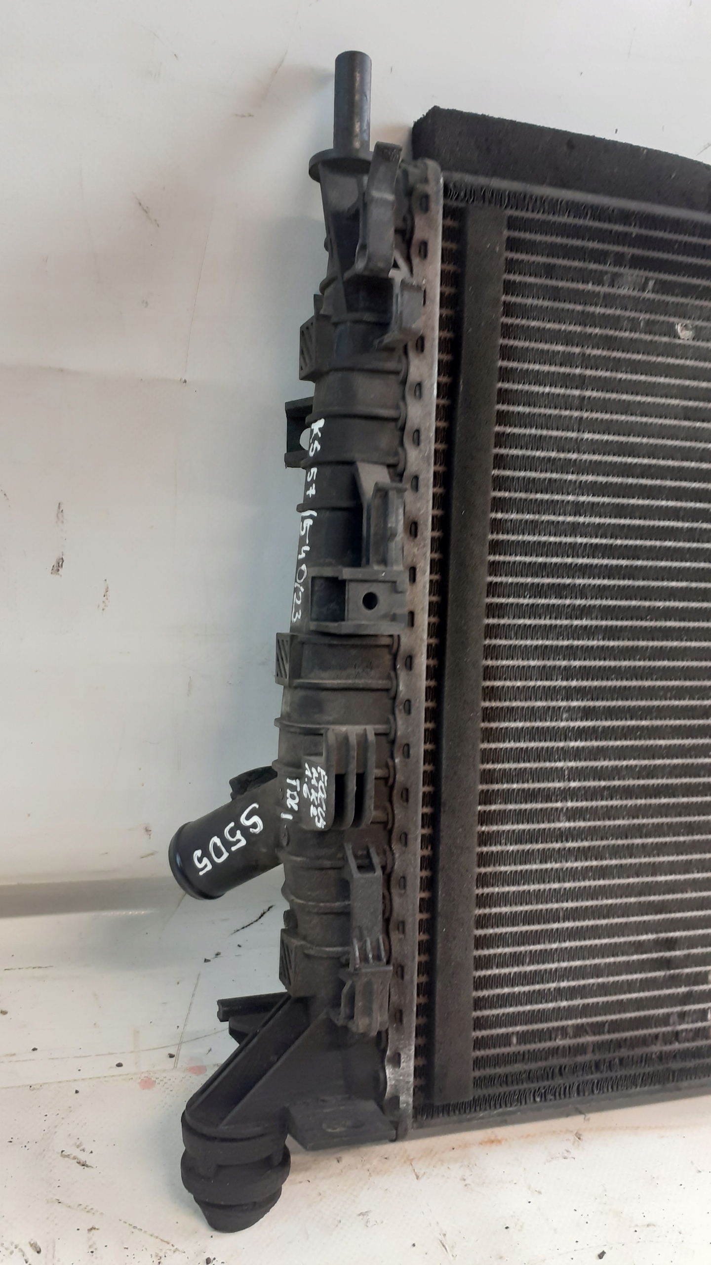 water cooler FORD FOCUS MK2 MKII 1.6TDCI 109KM