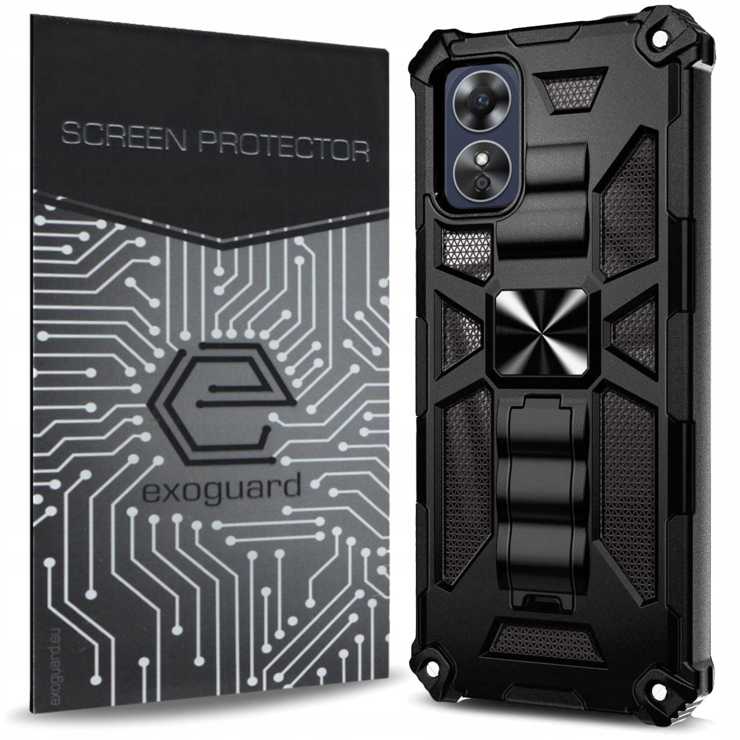 

Etui Pancerne Case Obudowa Szkło do Oppo A17