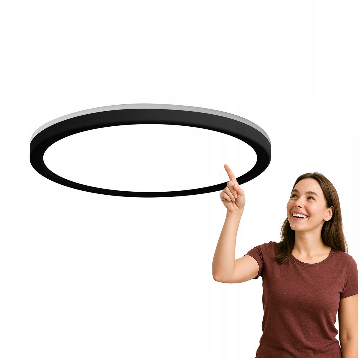 Stropné Svietidlo 36W Corte PLF-63452-400R-36W-BL Italux