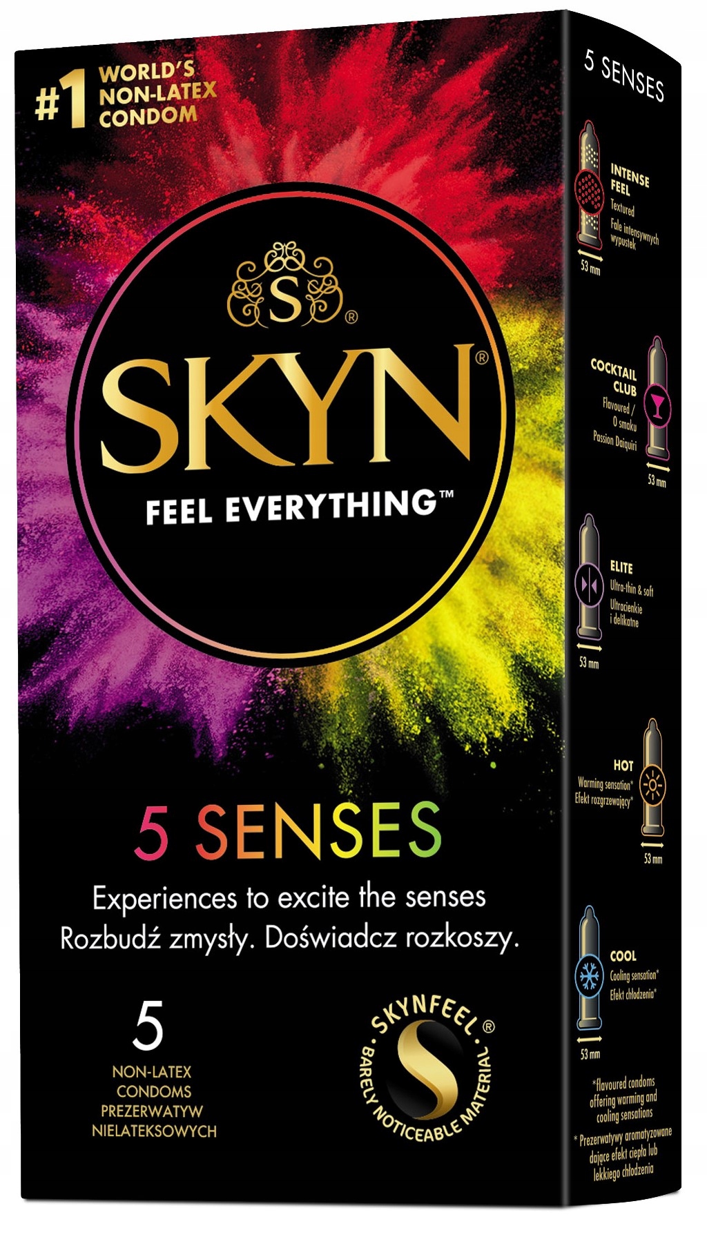 

Prezerwatywy Skyn 5 Senses 5 szt.