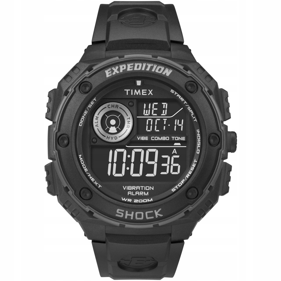 Pánské Hodinky Timex T49983 Rugged Digital Expedition Vibe Shock 20ATM