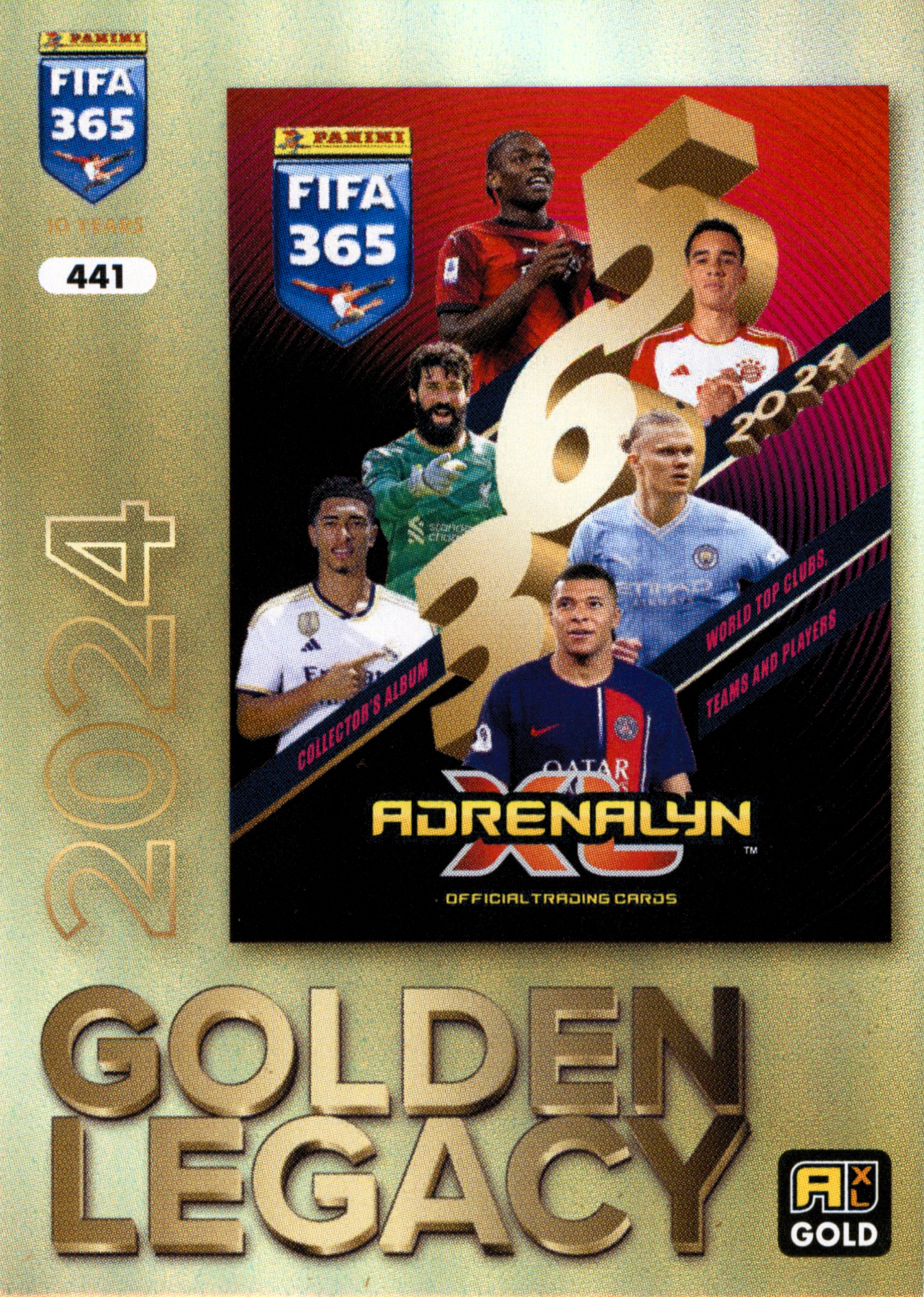 Panini Fifa 365 2025 Gold 441 Golden Legacy 2024