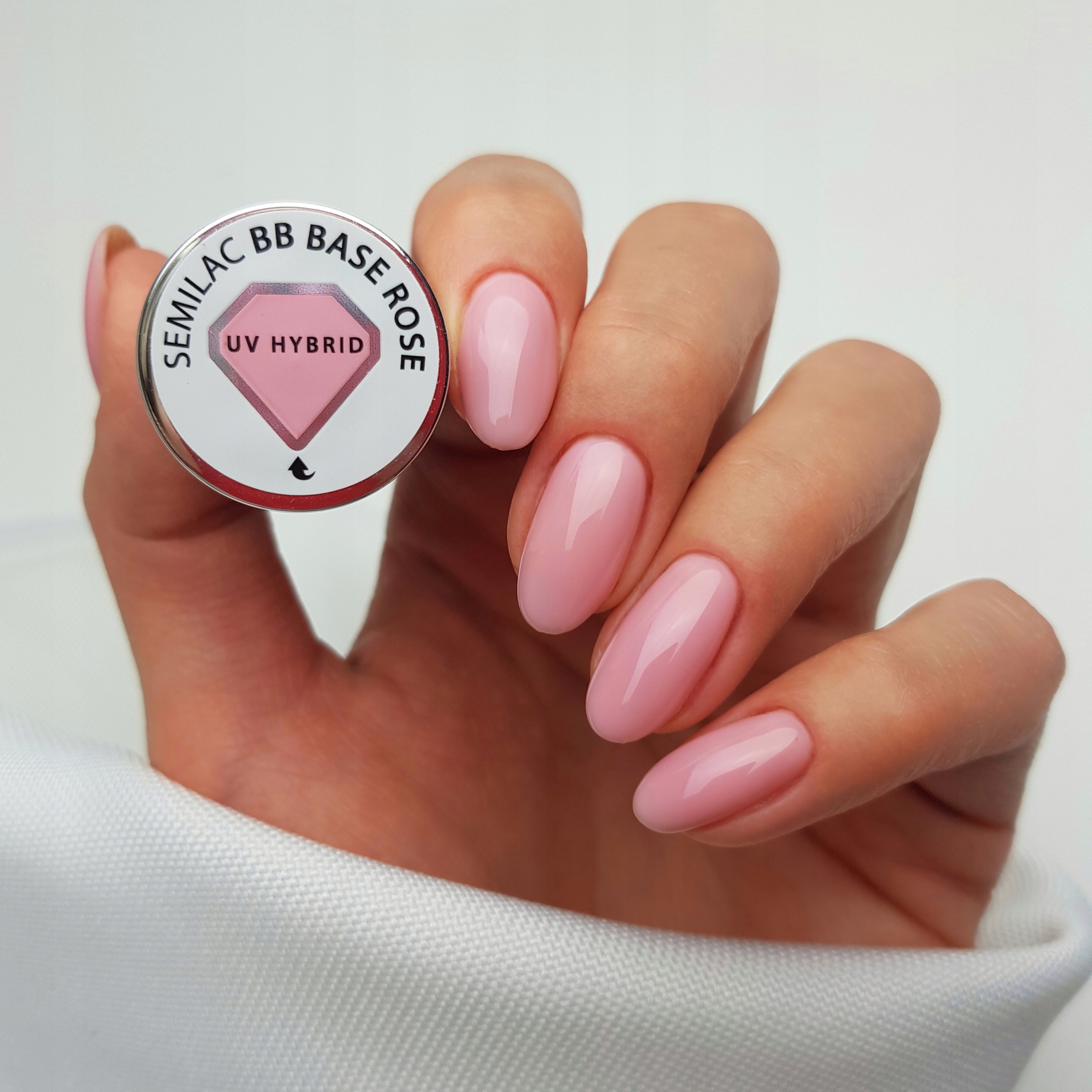 SEMILAC BB BASE ROSE BAZA POD LAKIER HYBRYDOWY 7ML EAN (GTIN) 5902751433883